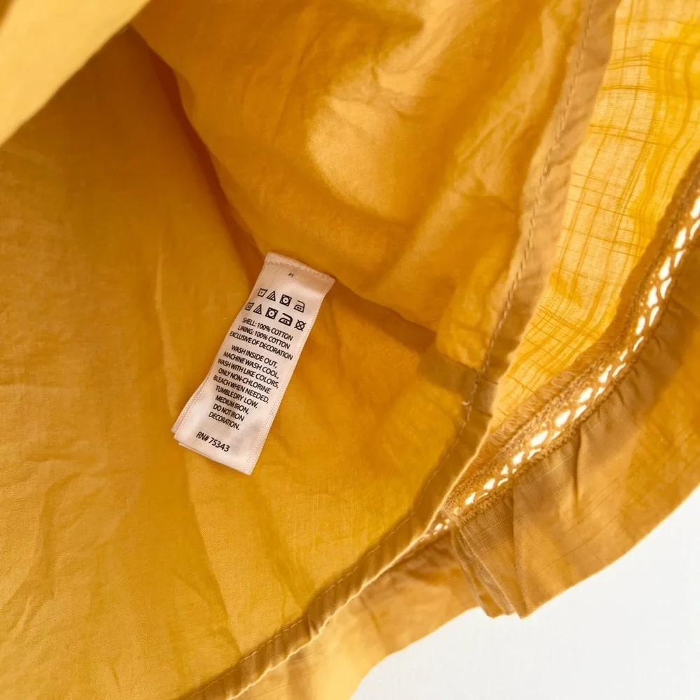 Artisan NY Dress Sleeveless Yellow Embroidery w/ Tassel Detail Kids Baby Girl 2T - Picture 4 of 5